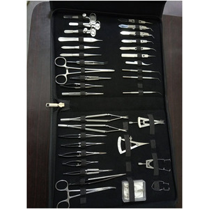 Herramienta de Perforación Cutánea de Acero Inoxidable de Alta Calidad con Diseño OEM Personalizado, con Estuche de Cuero, Oftálmica - Product Image 1
