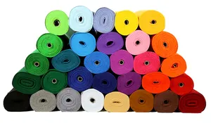 Felt China Factory Needle Punching Polyester Fabric Eco Felt For Making DIY Felt Toys Felt Plant Pots.1-5mm Polyester Felt Roll