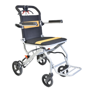 Práctico cinturón de seguridad para la silla de ruedas de 6 ", transpirable cojín de malla, reposabrazos abatible para silla de ruedas Manual, reposapiés plegable PU - Product Image 6