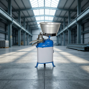 Machine séparatrice de crème de lait liquide électrique en acier inoxydable, centrifugeuse automatique pour la décantation des graisses, pour la transformation agricole - Product Image 1