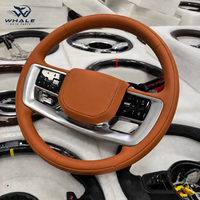 Volant en cuir professionnel prêt à l'emploi, design sportif et luxueux, compatible avec Land Rover Range Rover Discovery Defender