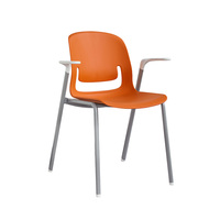 Chaises de bureau empilables de jeu de chaise de formation d'étude de pivot d'étudiant d'école économique pour le lycée