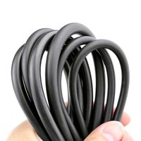 Bande d'étanchéité en caoutchouc nitrile NBR solide D4-10mm, barre ronde résistante à l'huile et corde en caoutchouc noir 20~90 Shore A, écologique