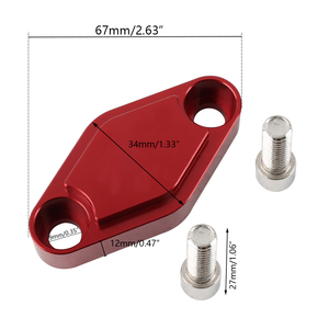 Placa de Eliminación del Freno de Estacionamiento para Yamaha Banshee 350 YFZ350 1987-2006, Accesorios para ATV FDJ-017-RD - Product Image 6