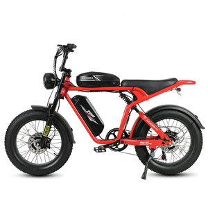 Bicicleta Eléctrica M200-III de 2000W, 48V, 32Ah, con Doble Motor, Suspensión Completa, Batería de Litio de 7S, Llanta Trasera de Aluminio y Neumático Ancho - Product Image 5