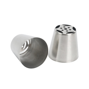 Kit de boquillas de repostería estilo ruso con boquillas de crema moldeadas de una pieza de acero inoxidable 304 para varios diseños de repostería. - Product Image 3