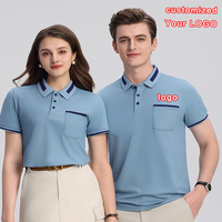 Vente en gros de vêtements de travail personnalisés polos pour femmes et hommes avec logo brodé uniforme de bar de restaurant de golf vierge
