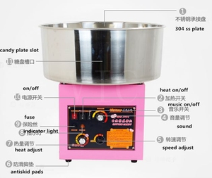 Máquina <span class=keywords><strong>de</strong></span> Algodón <span class=keywords><strong>de</strong></span> Azúcar Eléctrica, <span class=keywords><strong>Mini</strong></span>, Automática, Comercial, Color Rosa, <span class=keywords><strong>de</strong></span> Bajo Precio, para Negocios - Product Image 3