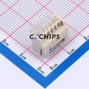 W200120K-12PY2423 Wire-to-Board Pin Header Bent Lead Through Hole,P=2mm Connector 2x6P 2mm Right Angle Insert PHB - Product Image 2