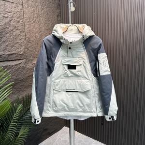 แจ็กเก็ตขนดาวน์สำหรับผู้ชายอินเทรนด์เวอร์ชั่นเกาหลีกันน้ำและกันลมตัวยาวหนาสำหรับวัยรุ่นตัว<span class=keywords><strong>สั้น</strong></span>พร้อมดีไซน์ผมมีสไตล์ - Product Image 2