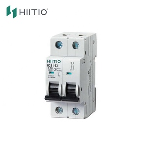 HIITIO Miniature <strong>Circuit</strong> <strong>Breaker</strong> 6A 10A 16A 20A 25A 32A 40A 50A 63A DC <strong>MCB</strong> 1P/2P/3P/4P <strong>Circuit</strong> <strong>Breaker</strong>