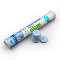 Tablettes de nettoyage antibactériennes pour prothèses dentaires Ensemble de soins dentaires de 30 pièces