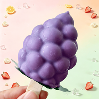 Nouvelle conception, livraison mondiale, saveur fruitée et chocolatée, fruits exotiques, mini crème glacée 3D prête à l'emploi en boîte, saveur mangue citron