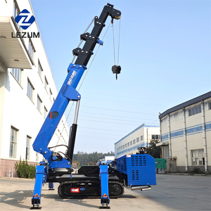 Mini grue araignée à chenilles, directement de l'usine |   Grues à flèche télescopique hydrauliques de 3 tonnes |   Recrutement de revendeurs - Product Image 1