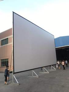 400 inch di động ngoài trời phim cắm trại chương trình lớn 3D 4K đôi bên màn hình bãi biển bóng đá trường hợp chuyến bay máy chiếu màn hình Bộ dụng cụ ăn mặc - Product Image 2