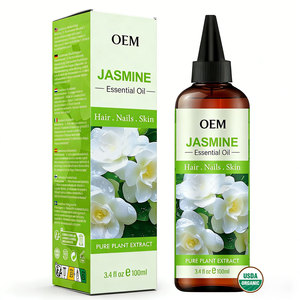 Huile Essentielle de <span class=keywords><strong>Jasmin</strong></span> Fraîche 100% Pure et Naturelle de Qualité Supérieure 100ml Extrait Végétal Nourrissant Hydratant Cheveux Peau - Product Image 1