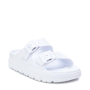 Xti Women's Slipper 142550 White 4 Cm Heel Size 40 <b>Flat</b> Sandal - Product Image 2