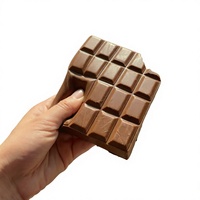 NOUVEAU Jouet anti-stress en PU souple et collant en forme de barre de chocolat, non viral sur TikTok, cadeau pour enfants et adultes, améliore l'humeur et favorise la thérapie