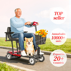 Easy Folding Compact Size <strong>Cheap</strong> Shipping 14kg Lightweight <strong>Mobility</strong> <strong>Scooter</strong> 125kg Load Brushless Strong Climbing for Large User - Product Image 5