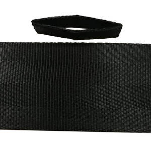 Sangle <span class=keywords><strong>tubulaire</strong></span> en polyester en nylon noir creux à haute ténacité Sangle <span class=keywords><strong>tubulaire</strong></span> ronde douce pour fournitures d'extérieur en fronde - Product Image 4