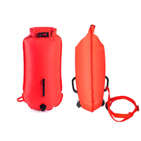 Sac étanche gonflable de sécurité, bouée de natation gonflable pour la natation en eau libre