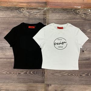 <span class=keywords><strong>T</strong></span>-<span class=keywords><strong>shirt</strong></span> da <span class=keywords><strong>donna</strong></span> con sbuffo sportivo estivo oversize con stampa sportiva in <span class=keywords><strong>cotone</strong></span> Spandex da <span class=keywords><strong>donna</strong></span> <span class=keywords><strong>t</strong></span>-Top <span class=keywords><strong>t</strong></span>-<span class=keywords><strong>shirt</strong></span> da <span class=keywords><strong>donna</strong></span> - Product Image 5