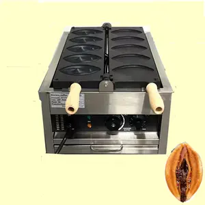 Vente chaude Snack Food Machines Femme vagin en forme de chatte Gaufrier/220V Fille Gaufre Faisant La Machine