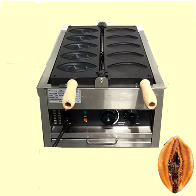 Commercial New Girl Vagina Waffle Maker Electric Waffle Making Machine Pussy Waffle Machine