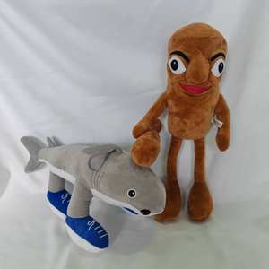 Nouvelle peluche <span class=keywords><strong>super</strong></span> douce transfrontalière Tungtungsahur Shark AI American Shan Hai Jing Spoof avec rembourrage en coton PP en stock - Product Image 2