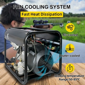 Compresseur d'air TUDIVING à double cylindre pour soupape d'échappement automatique, 4500 psi 30 MPa, pour la lutte contre <span class=keywords><strong>les</strong></span> incendies en extérieur, la plongée PCP et le paintball, pour réservoir pulmonaire - Product Image 4