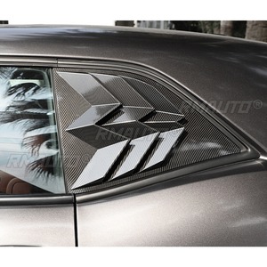 Car Side Rear <b>Window</b> Louver Shutter <b>Cover</b> for Dodge Challenger 2010 Body Kit Car Accessories - Product Image 4