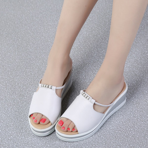 <span class=keywords><strong>Scarpe</strong></span> da Donna alla Moda, Comode Sandali Estivi Slip-on <span class=keywords><strong>con</strong></span> Suola Morbida, Taglie Grandi - Product Image 2