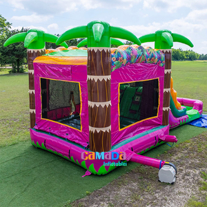 Per bambini luna gonfiabile Moonwalk Water Jumper buttafuori a doppia corsia scivolo gonfiabile <span class=keywords><strong>castello</strong></span> scivolo Combo Jumping affitti commerciali - Product Image 6