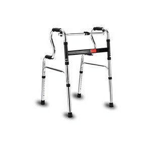 Andador para Personas Mayores, Ajustable, Ligero, de Aleación de Aluminio y Acero Inoxidable, con Asiento y Ruedas, para Uso en Interiores y Exteriores - Product Image 4