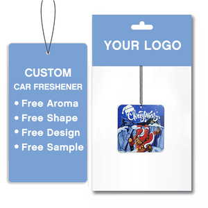 Bán Buôn Tùy Chỉnh Thiết Kế Giấy Xe Làm Mát Không Khí Mùi Khác Nhau Tùy Chỉnh Treo Làm Mát Không Khí Xe Với Logo - Product Image 4