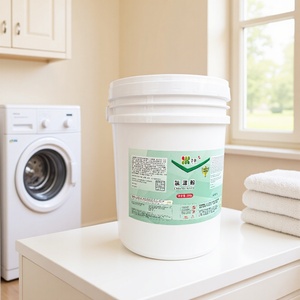 Poudre de chlore blanchissante 20 kg, grand baril, pour blanchir et désinfecter les tissus en coton et en lin - Product Image 1