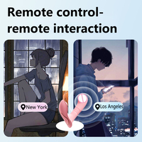 Vibrateur télécommandé pour femmes Jouets sexuels Godes pour couple Appareil de masturbation féminine lesbienne Aspiration d'orgasmes stimulants à 10 fréquences