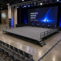 Scène d'assemblage en aluminium, plateforme de scène, scène de mariage, petite scène de concert – Fournisseur direct usine