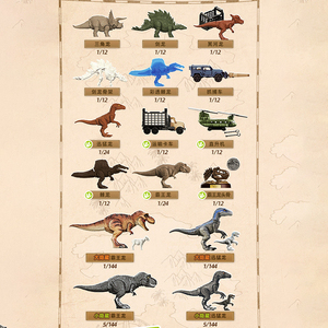 Blokees Jurassic World <span class=keywords><strong>Fallen</strong></span> Kingdom - Parte 1, Versión China Original, Figuras de Bloques de Construcción, Caja Sorpresa - Product Image 6