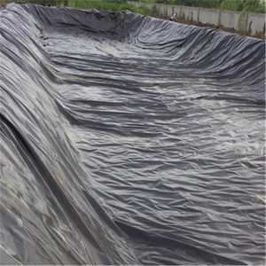 Geomembrane hdpe 1.5 מ "מ gm13 סטנדרטי 0.5 מ" מ שחור hdpe אניה סכר geomembrane לחקלאות ימית - Product Image 4