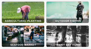 YL6025 Großhandel Günstige Wadenlange Modische Landwirtschaftliche Damen-PVC-Wasserfeste Regenstiefel - Product Image 5