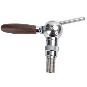Robinet de distribution Lihe LH011A pour bières et boissons, idéal pour l'emballage de bières <span class=keywords><strong>belges</strong></span> et de bières artisanales, en laiton/acier inoxydable, avec poignée et logo personnalisables - Product Image 2