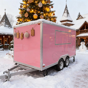 รถขายอาหารเคลื่อนที่ทันสมัย ครบครันด้วยอุปกรณ์สแตนเลส ขายไอศกรีม <span class=keywords><strong>ทา</strong></span>โก้ เฟรนช์ฟรายส์ แซนวิช ฮอทดอก พิซซ่า แฮมเบอร์เกอร์ และขนม - Product Image 4