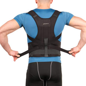 Nueva versión <span class=keywords><strong>de</strong></span> soporte Lumbar para mejorar la postura y aliviar el dolor, soporte <span class=keywords><strong>de</strong></span> espalda completo, <span class=keywords><strong>corrector</strong></span> <span class=keywords><strong>de</strong></span> postura mejorado - Product Image 1