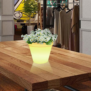 Usine chinoise vente en gros, les pots de fleurs éclairés par <span class=keywords><strong>LED</strong></span> sont utilisés dans le bureau <span class=keywords><strong>intérieur</strong></span> de la cour - Product Image 6