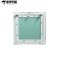 Plaque d'accès encastrée 25 mm carrée moderne, ignifuge et étanche, perforée pour plafonds en plaques de plâtre et panneaux de gypse, pour grille d'hôpital