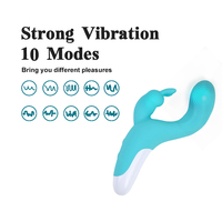 Günstiger Kaninchen-Vibrator für Frauen Leistungsstarker Entspannungs-Klitoris-Stimulator Vagina-Nippel-Massagegerät Leiser Erwachsenen-Sexspielzeug