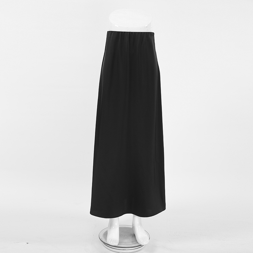 スカート Women's Color Block Long Skirt Black Amazon.com: Generic Women Business Maxi Skirts High Waist