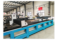 Machine de gravure CNC à double portique pour pierre, granit, marbre, équipement de fraisage et de perçage 3D pour relief sur pierre et pierres tombales