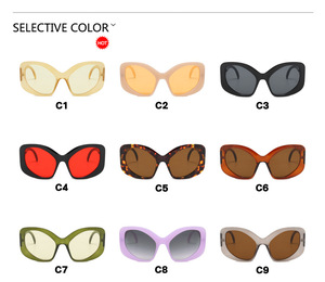 Oversized Cat Eye <strong>Pink</strong> Sunglasses <strong>Glasses</strong> for Women Mens Shades Luxury Fashion <strong>Party</strong> Sun <strong>Glasses</strong> UV400 Y2K Sunglasses 2025 - Product Image 4